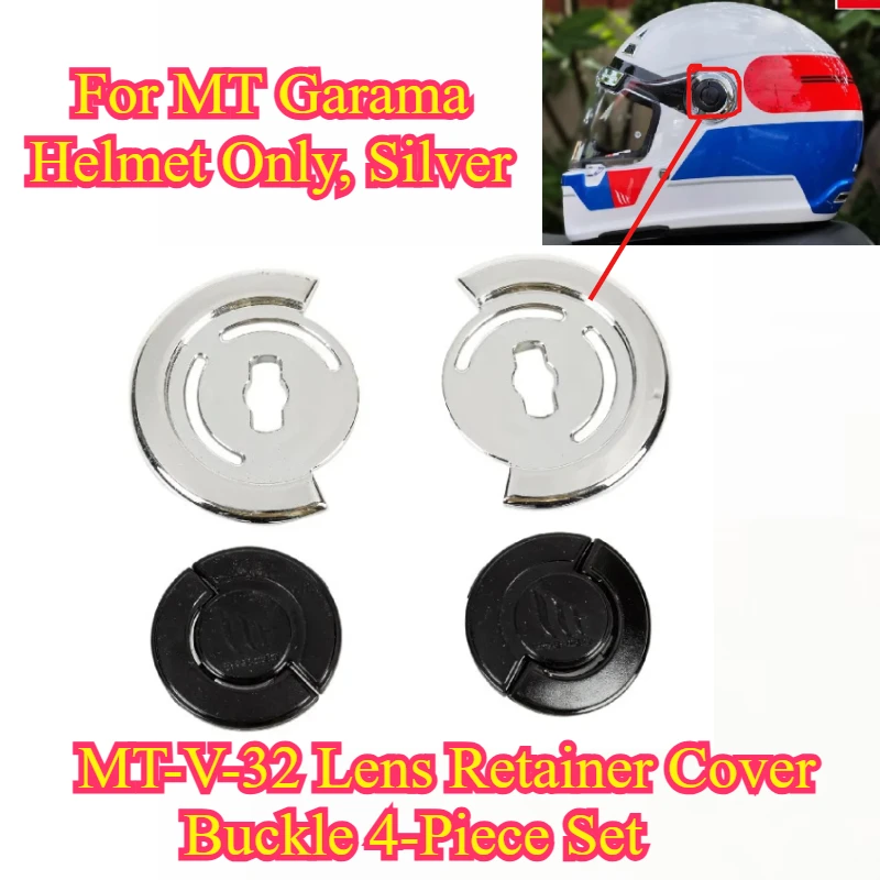 MT JARAMA Motorcycle Helmet Visor Buckle Original Replacement Parts Lock Latch for MT-V-32 Helmet Shield Motorbike Accessories