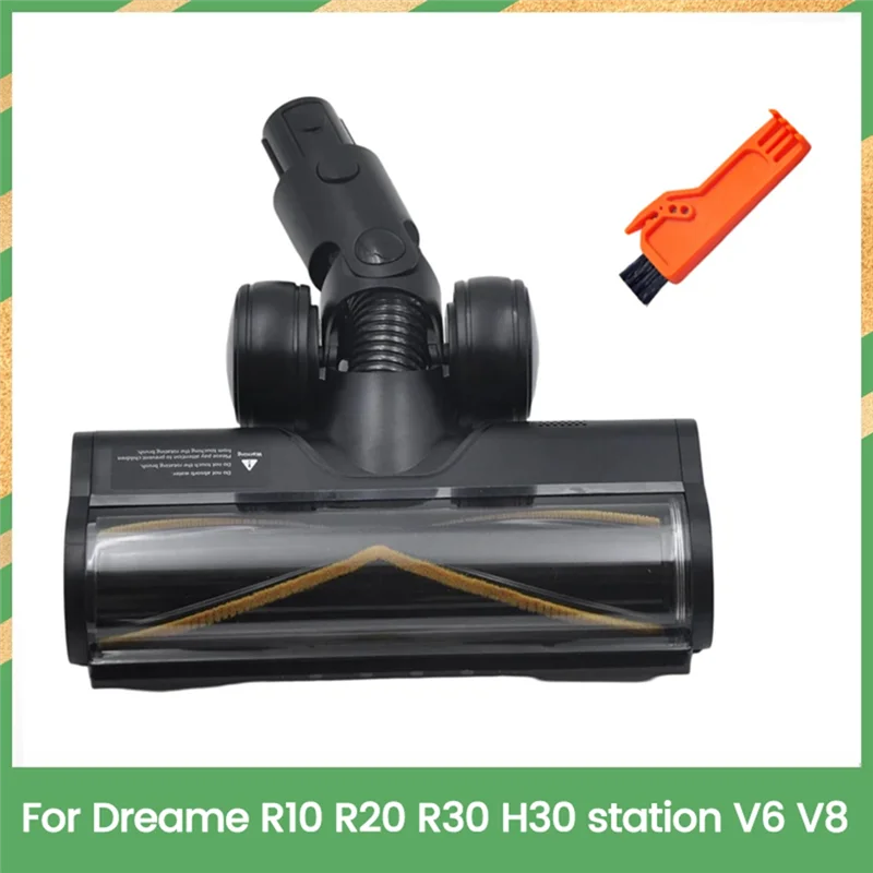 

ABJI-вакуумная насадка для щетки для пола Dreame R10 R20 R30 H30station V6 V8, аксессуары для пылесоса, роликовая насадка для ковров