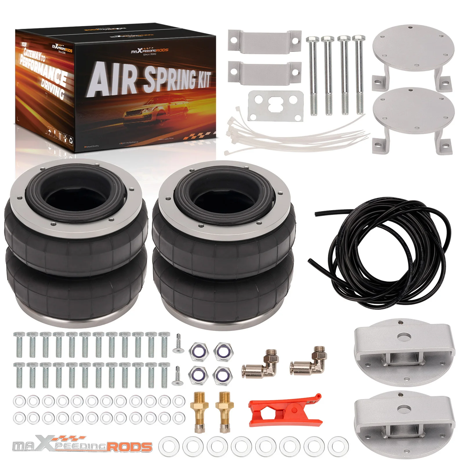 Air Suspension Bag Leaf Spring Bag Auxiliary Kit for Nissan Navara D40 STX550 4WD 2004- for Toyota Hilux