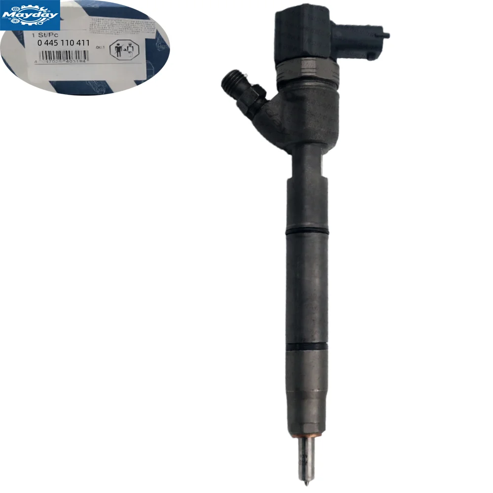 For 2010-2016 HYUNDA-I KI-A D4FD 1.7 CRDI FUEL INJECTOR 0445110411 338002A800 OEM Bosc-h
