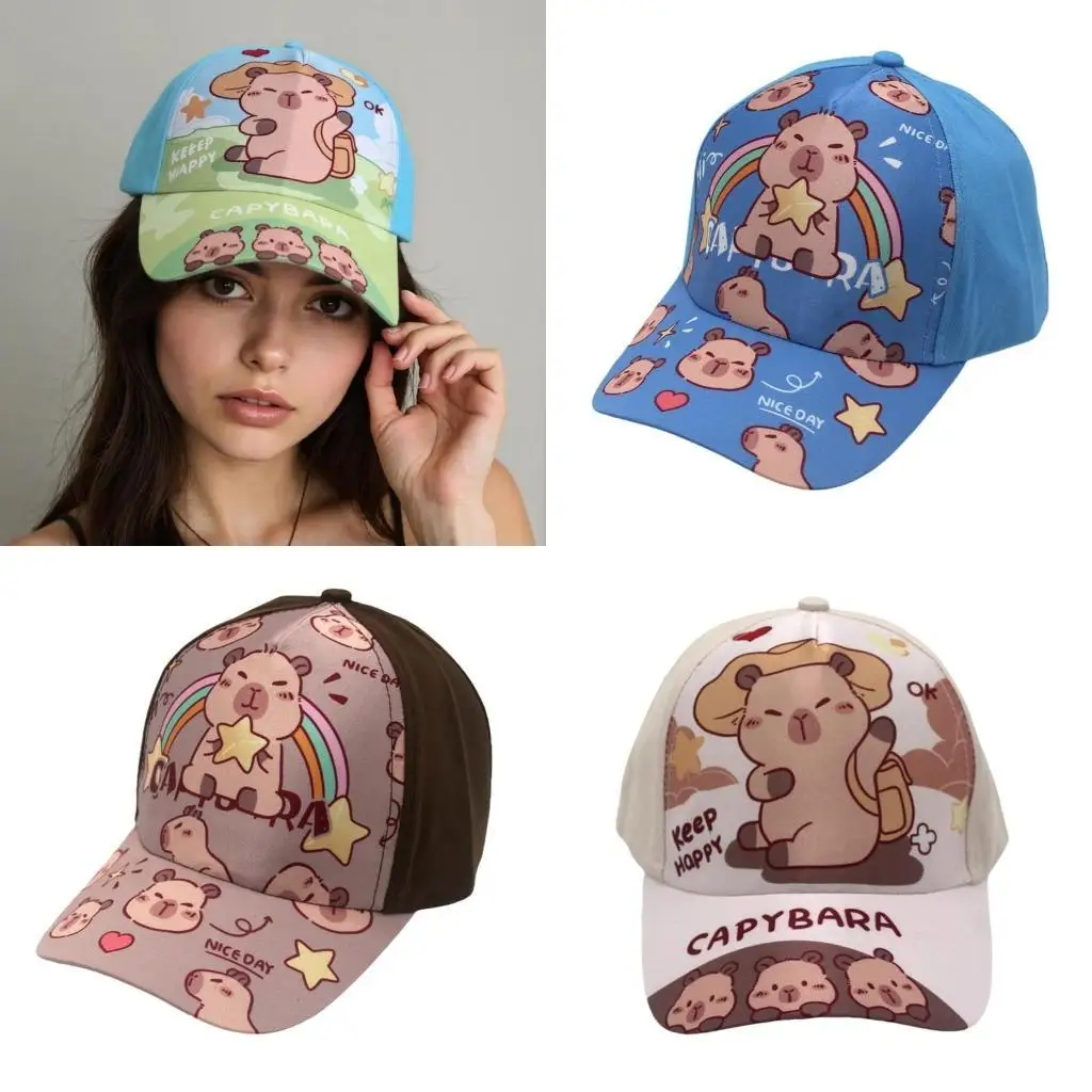 

652F Fashionable Baseball Hat Personality Accessory Hat Unique Baseball Hat