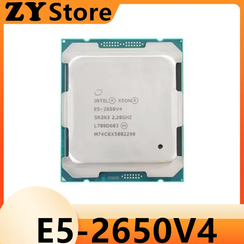 زيون E5 2650V4 E5-2650V4 SR2N3 2.2 جيجا هرتز اثني عشر 30 متر LGA 2011-3 وحدة المعالجة المركزية E5 2650 V4