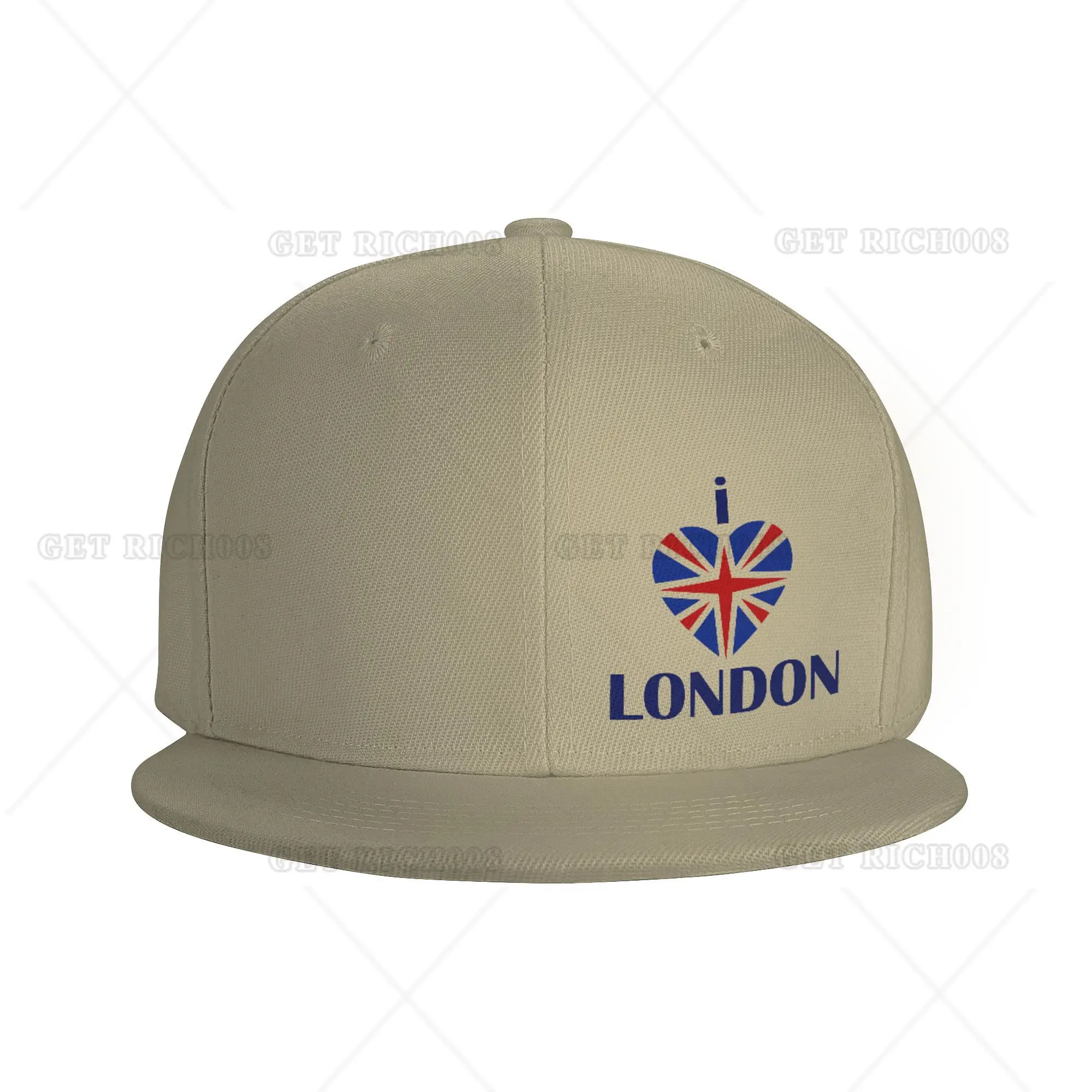 I Love London cappello Snapback a tesa piatta cappelli neri berretto aderente regolabile per uomo donna regali quattro stagioni adolescenti adulti Casual