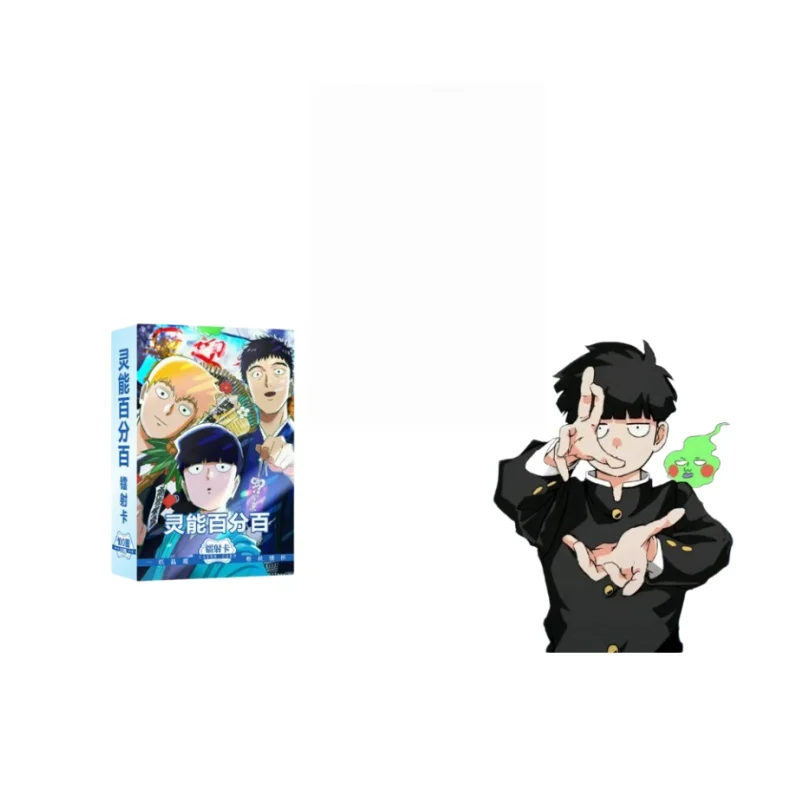 Mob Psycho 100 Shigeo Kageyama Reigen Arataka Karten Hochwertige Anime-Merchandise HD-Postkarten Niedliche Cartoon-Sammelkarten – Detail 4