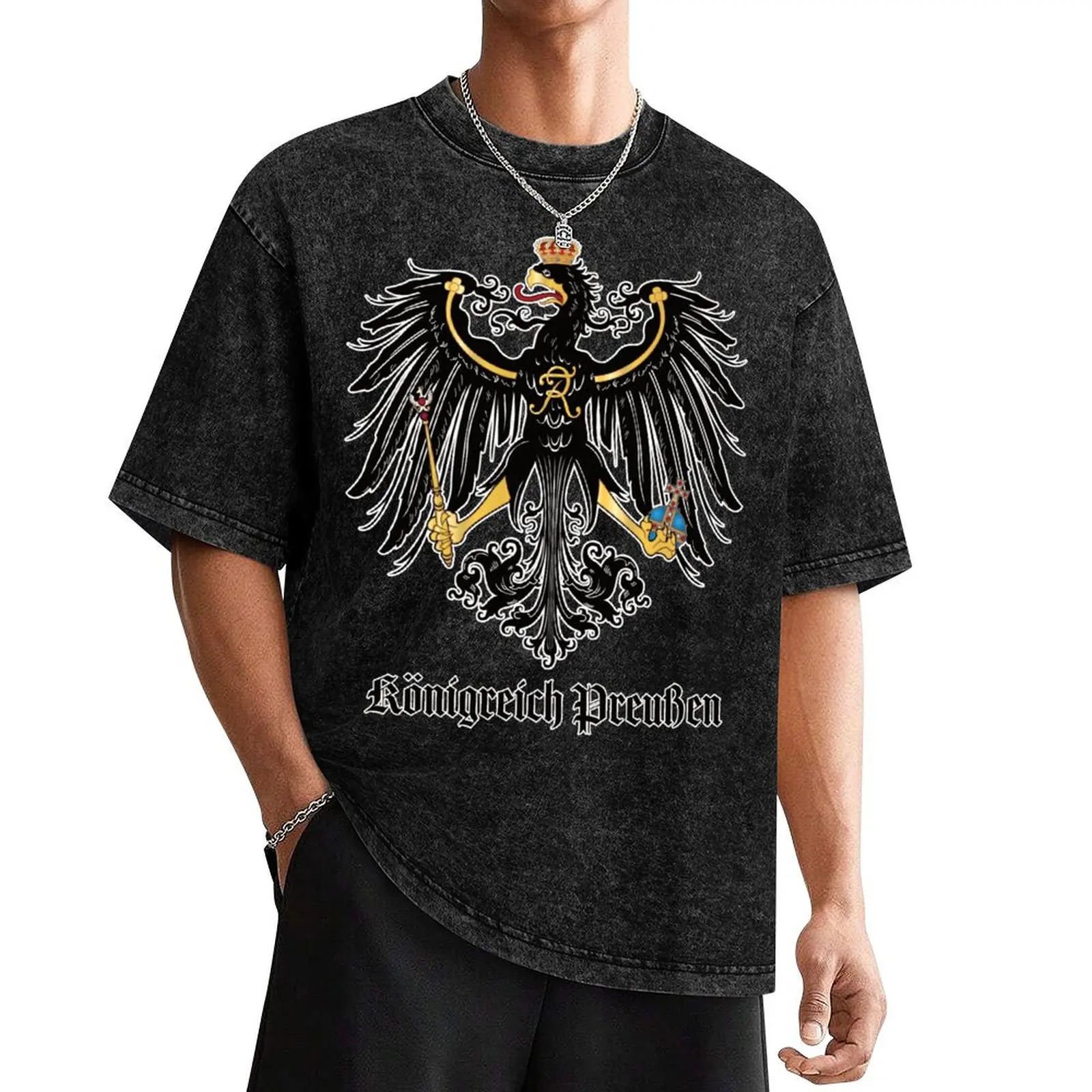 Kingdom of Prussia - Prussia eagle - Prussian flag 1892-1918 T-Shirt clothes tshirts personalised mens designer t shirt