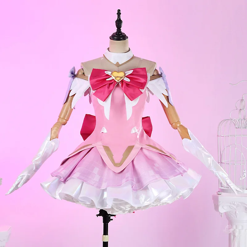 

Overwatch Косплей Волшебная Девушка Костюм Юнона, Симпатичная Аниме Девушка Игровой Наряд G5632