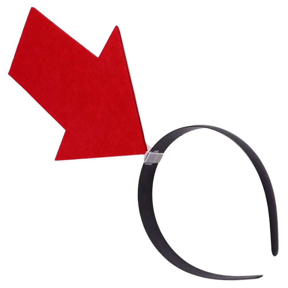 

Яркая тканевая повязка на голову в виде стрелы, реквизит для фотосессий на вечеринках и днях рождения, праздничный ободок для волос, карнавальный головной убор