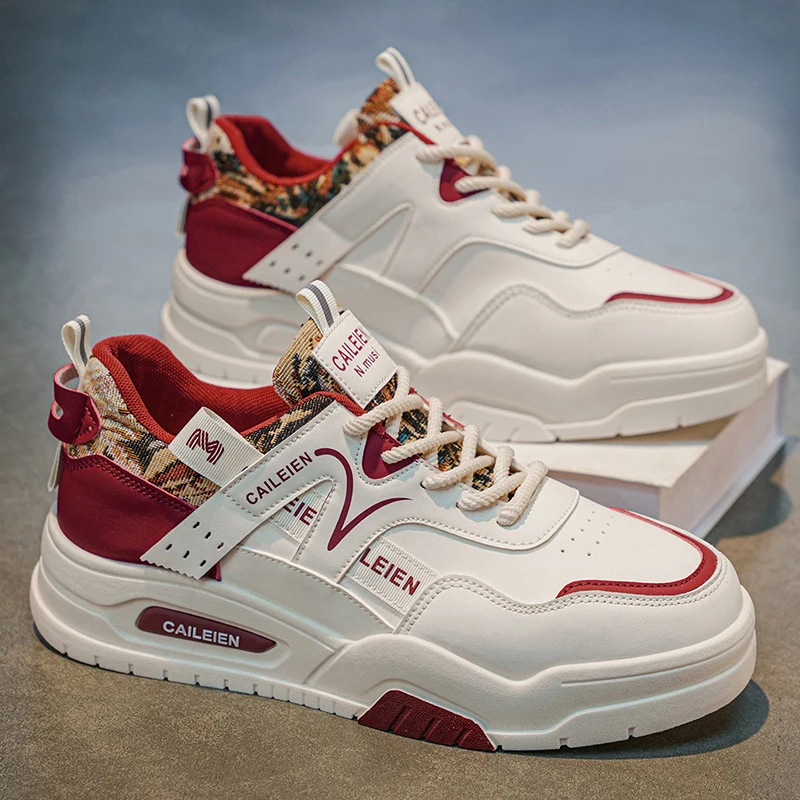 Zapatos Deportivos De Moda De PU Para Hombre, Para Caminar Y Senderismo, Cómodos Y Antideslizantes._voghion.com