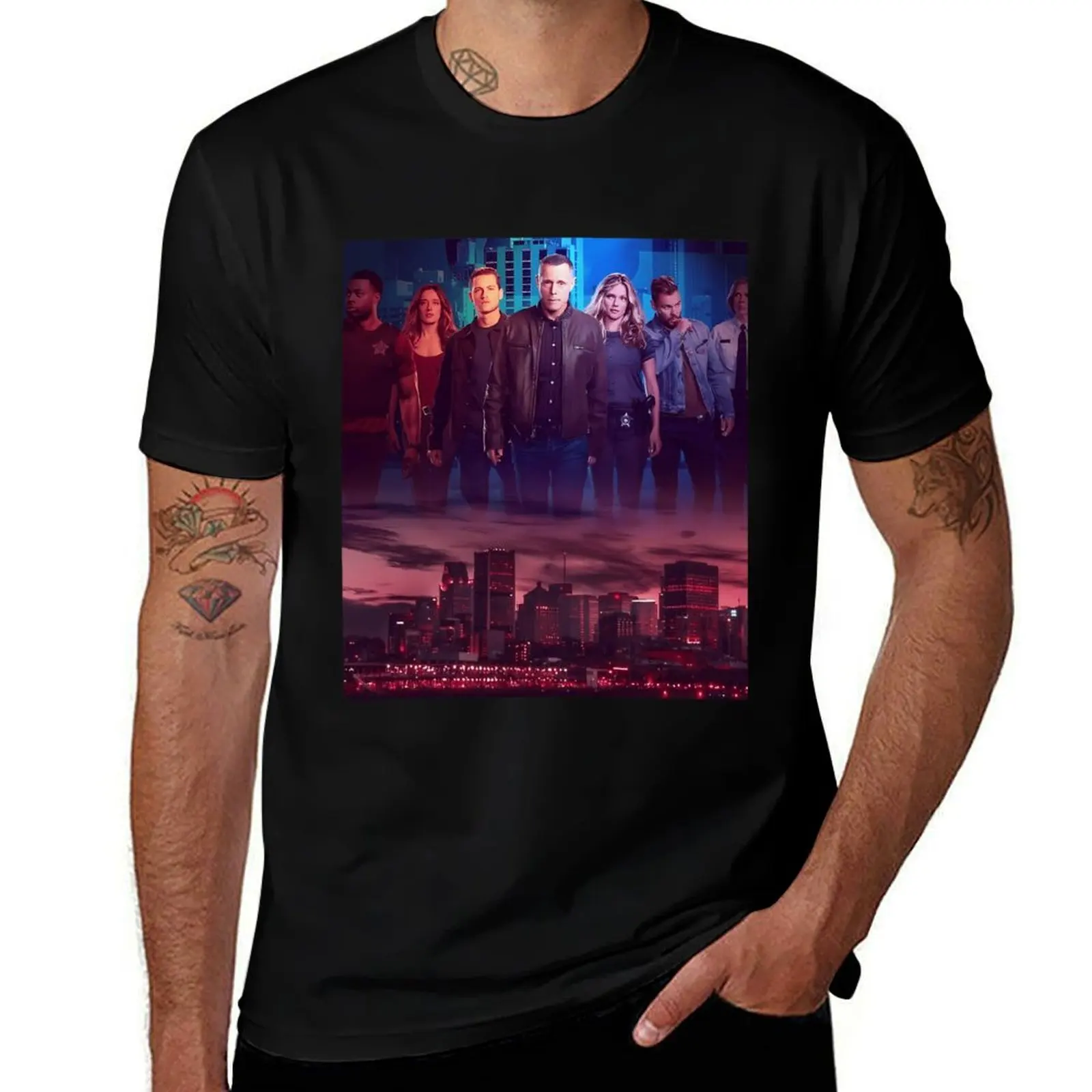 

Chicago PD T-Shirt Man t-shirt for a boy custom t-shirts man clothes fruit of the loom mens t shirts