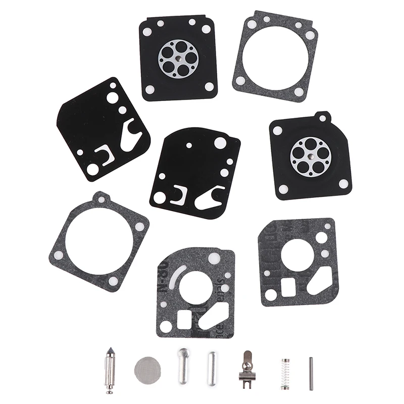 15Pcs/Set Carburetor Carb Gasket Membrane Repair Rebuild Kit Fit For Zama RB-29 Ryobi 26cc & & 30cc Carb Blower Trimmer