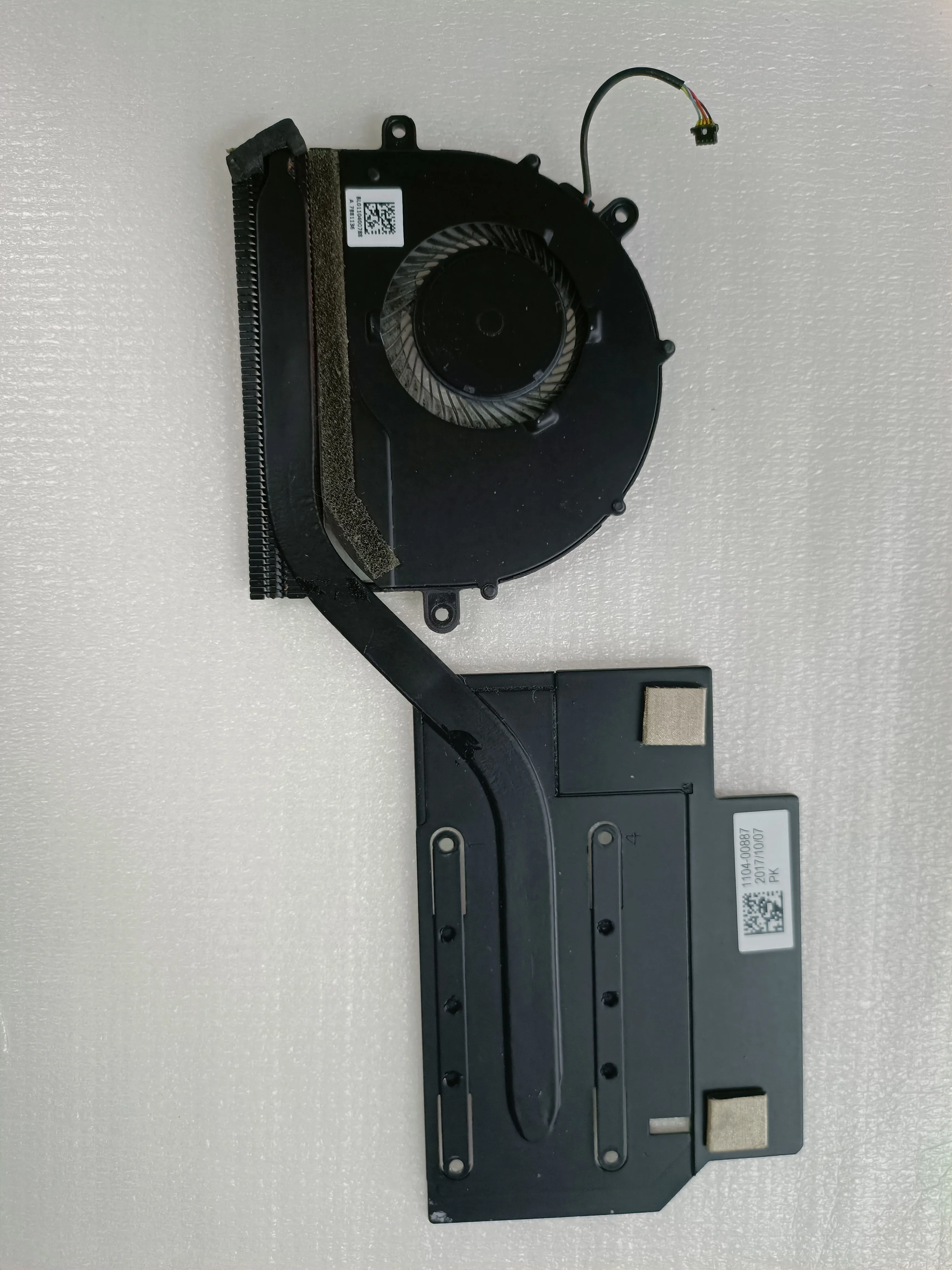 Used Original for Lenovo YOGA 720-12IKB 720-12ISK Heatsink Fan