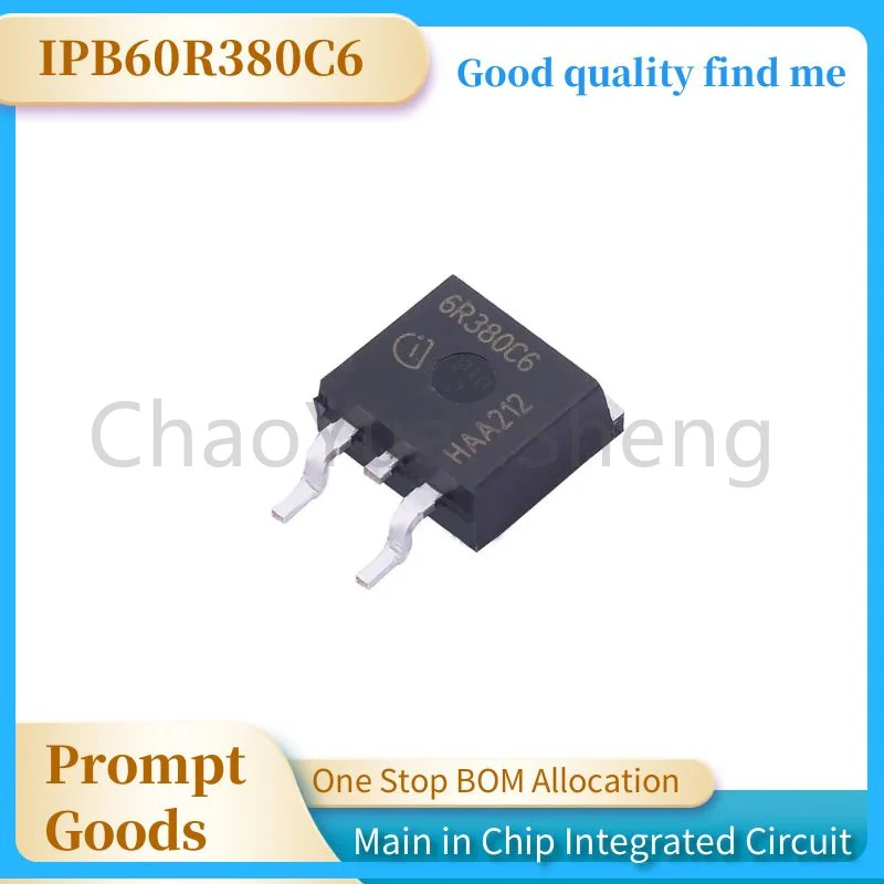 1pcs original new 6R380C6 IPB60R380C6 TO-263 650V 30A