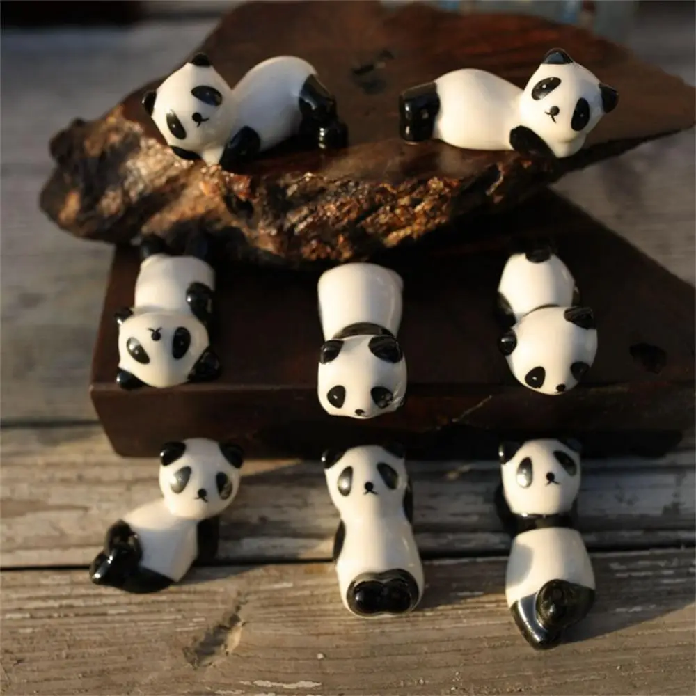 Chinese Chopstick Panda Chopstick Rest Creative Cute Ceramic Chopsticks Mat 8 Kinds Of Panda Shape Kitchen Supplies Tableware