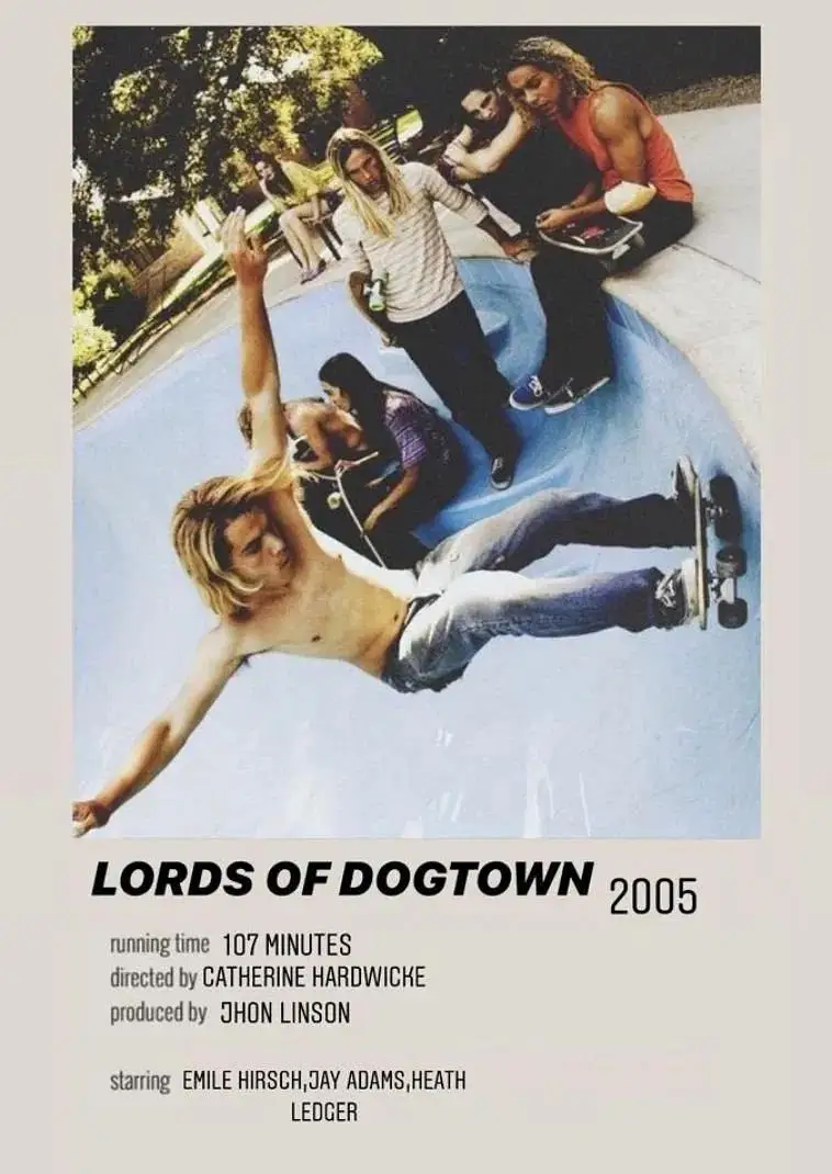 Film Lords of Dogtown (2005) Posters Muurkunst Rome Decoratie