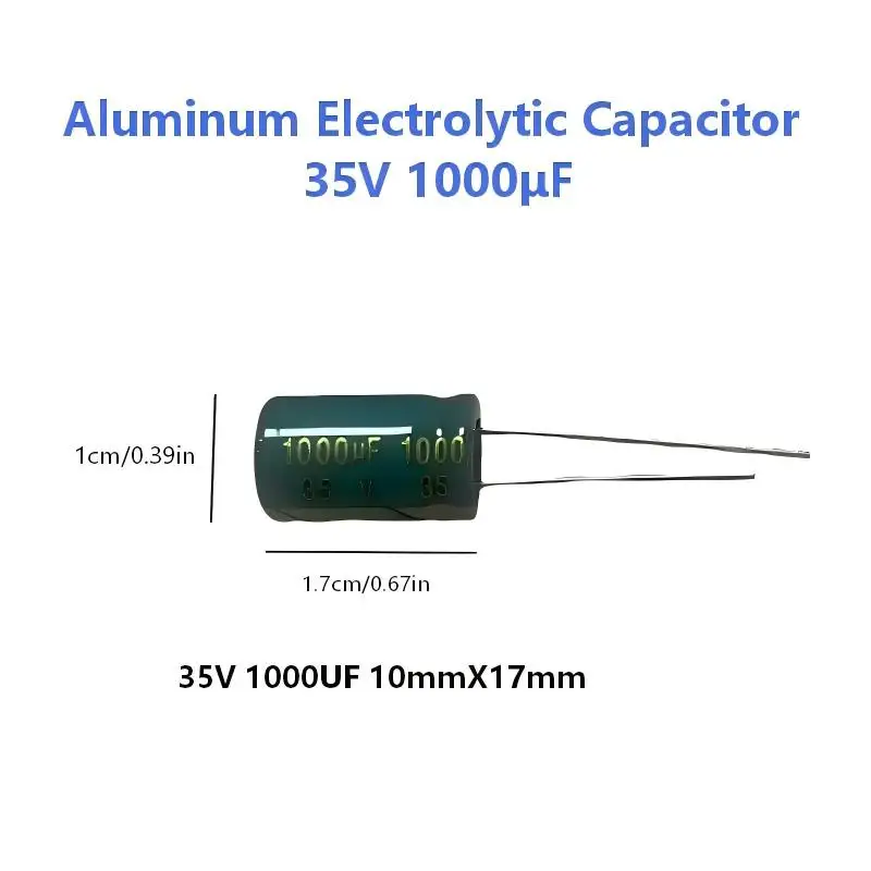 10Pcs/Lot 35V 1000U…