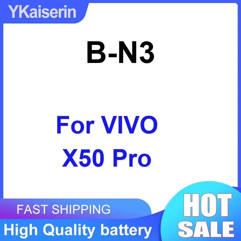 

Replaceable For Vivo X50 Pro Mobile Phone Battery B-N3 4315Mah