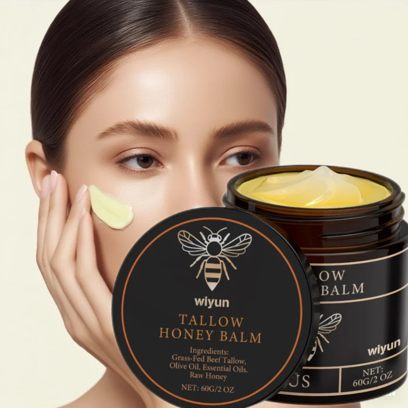 

Бальзам из говядины с сырым медом, увлажняющий крем, нежный увлажняющий, питательный, долговечный, нелипкий, гладкий крем для ухода за кожей, новинка