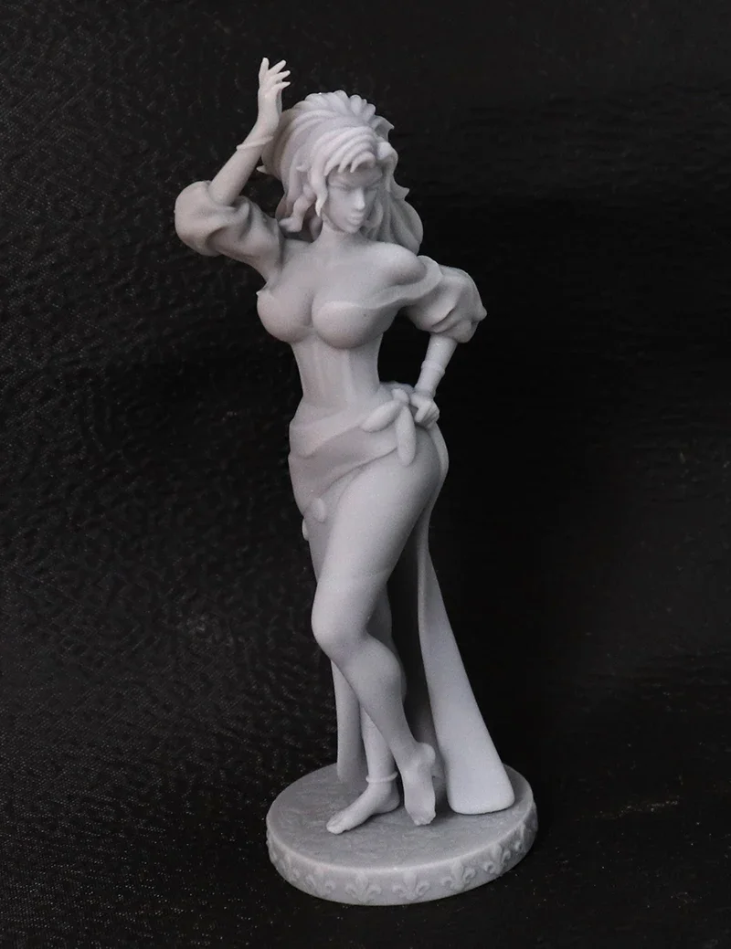 1/24 1/18 Resin Model Kits Dance Girl Figurine Unpainted No Color RW-723