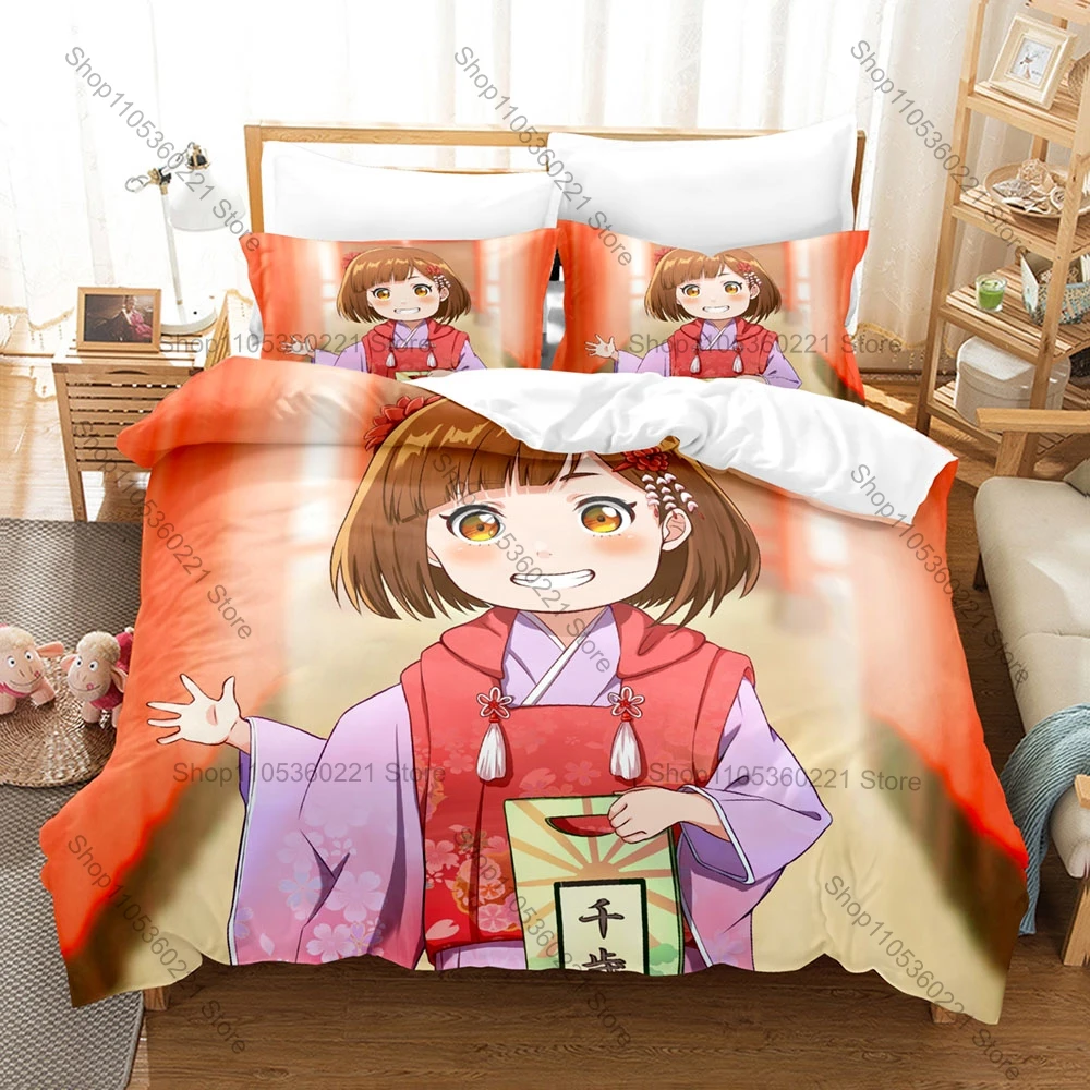 Cool Slice Of Life Anime Buddy Daddies Family Print Duvet Cover + 2 Pillowcases Soft Microfiber Teen Room Bedding Home Textile