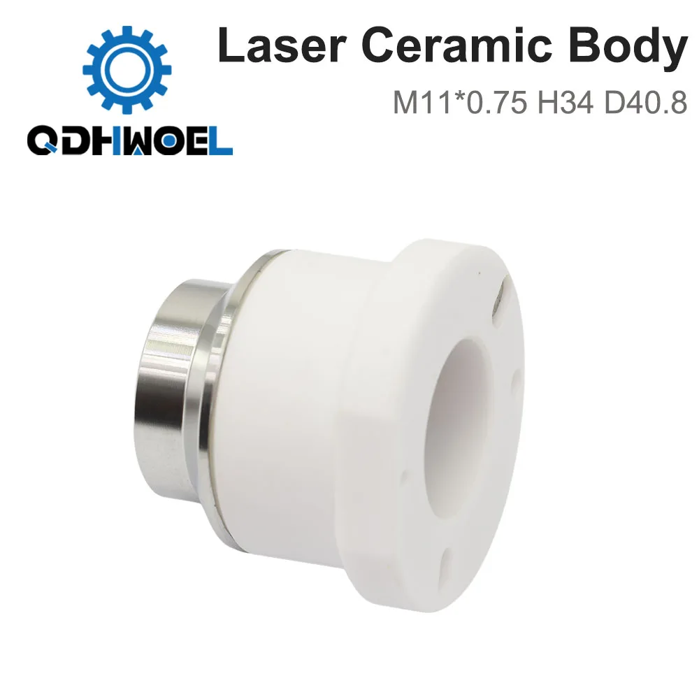 BOCI  Laser Ceramic Body M11*0.75 H34 D40.8  for BOCI BLT421 BLT421T BLT461 Laser Head Parts Laser Cutting Machine