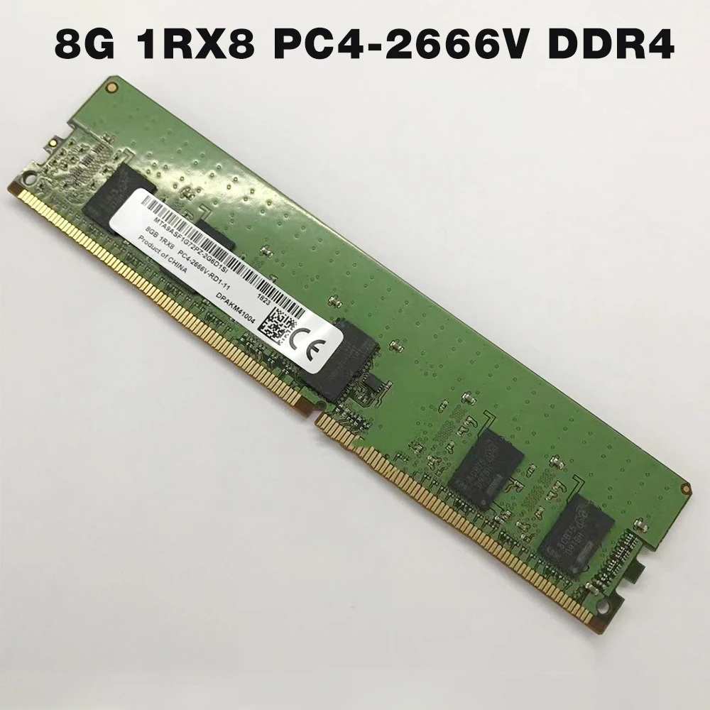 

1PCS For MT RAM MTA9ASF1G72PZ-2G6D1SI Server Memory Fast Ship High Quality 8GB 8G 1RX8 PC4-2666V DDR4 2666