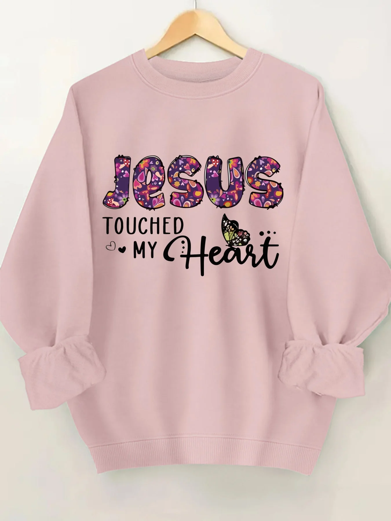 

Модный свитшот с принтом в виде букв и круглым вырезом для женщин, стильная повседневная уличная одежда