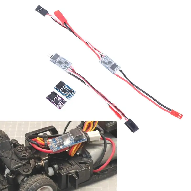 2-3S 7.5A Brushed ESC Single-Way/Dual-Way Electronic Speed Controller Module For Modified Mini-Z Car WPL RC Truck Parts