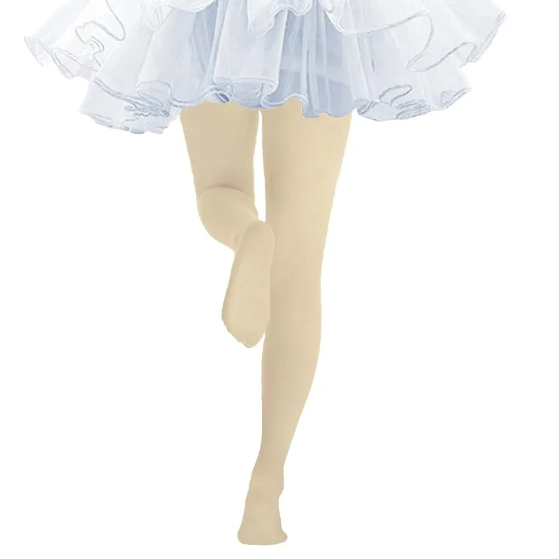 الفتيات الرقص الجوارب الاطفال الباليه القدمين طماق جوارب الخصر وجوارب عدم الانزلاق قدم وحيد