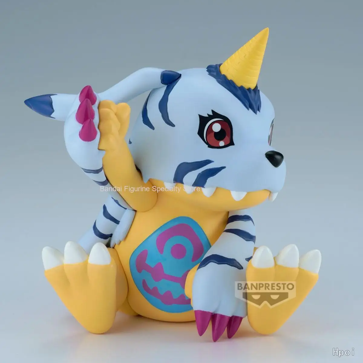 Bandai Namco Banpresto Digimon Adventure Sofvimates Agumon Desktop Ornament Gabumon Anime Figuur Model Collector Speelgoed Gift