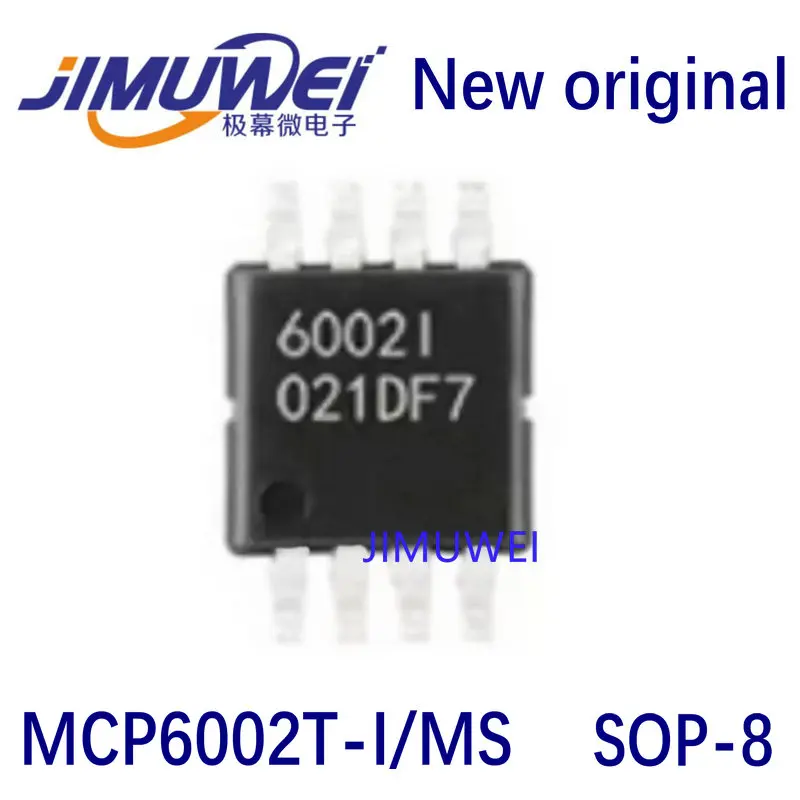 MCP6002T-I/MS MSOP-8 MCP6002 singlechip 100%New and Original