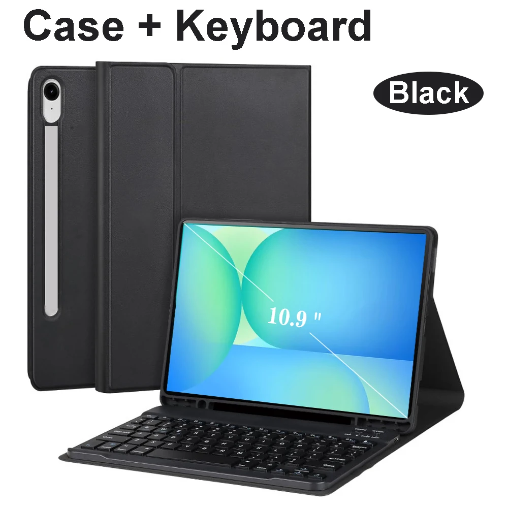 Samsung Tab S10 FE 10.9インチ SM-X520/X526/X526B 2025用キーボード