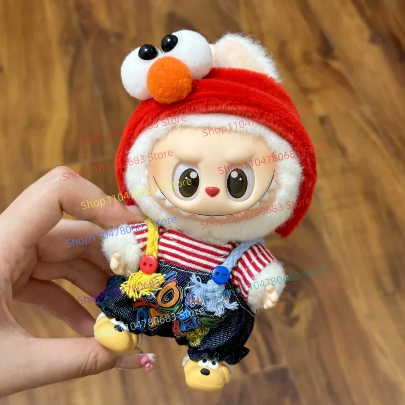 

Сменные наряды «сделай сам» для LABUBU Kawaii, милая кукла, модное платье, комплект 17 см, игрушка V123, подарок для девочки