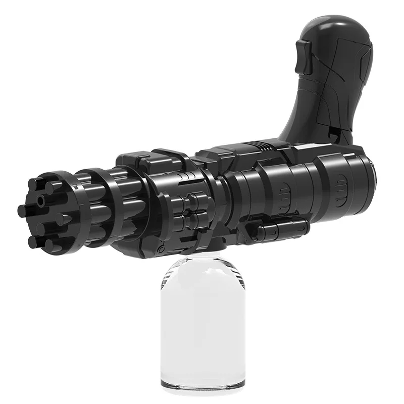 夏電動ガトリング水鉄砲充電式 500 ミリリットル容量自動連続吸水おもちゃ屋外水戦