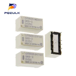 10 pz 5V/12V/24V relè G6S-2-5VDC G6S-2-12VDC G6S-2-24VDC 250VAC/DC220V 8pin Mini relè interruttore di segnale 2A