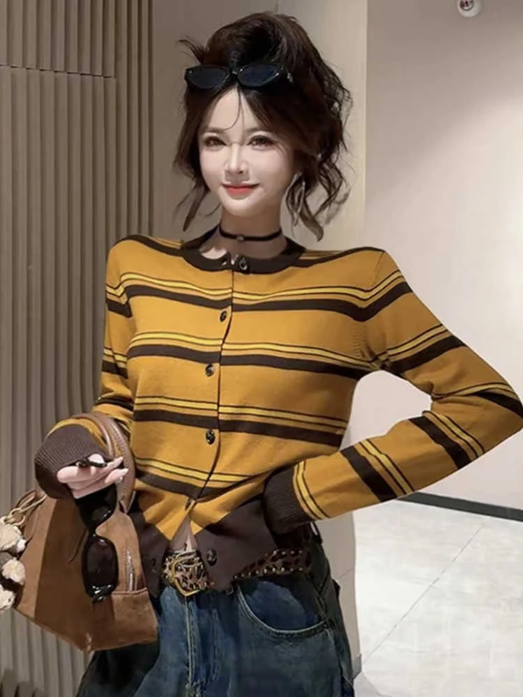 

Korean Unique Knitted Color Blo Slim Fit Faionable Open Cardigan Autumn New Sle High End Sensation Men's Knitted Sweater