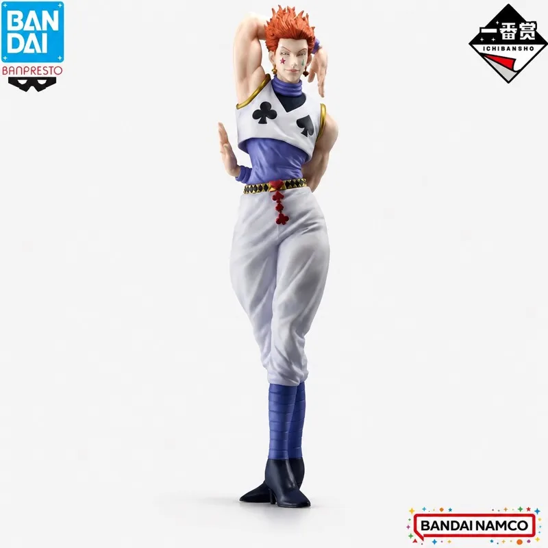 

In Stock Bandai Original Ichiban Kuji Hunterxhunter Hisoka Action Figure Model Doll Brand New Boxed Anime Characters Toys Model