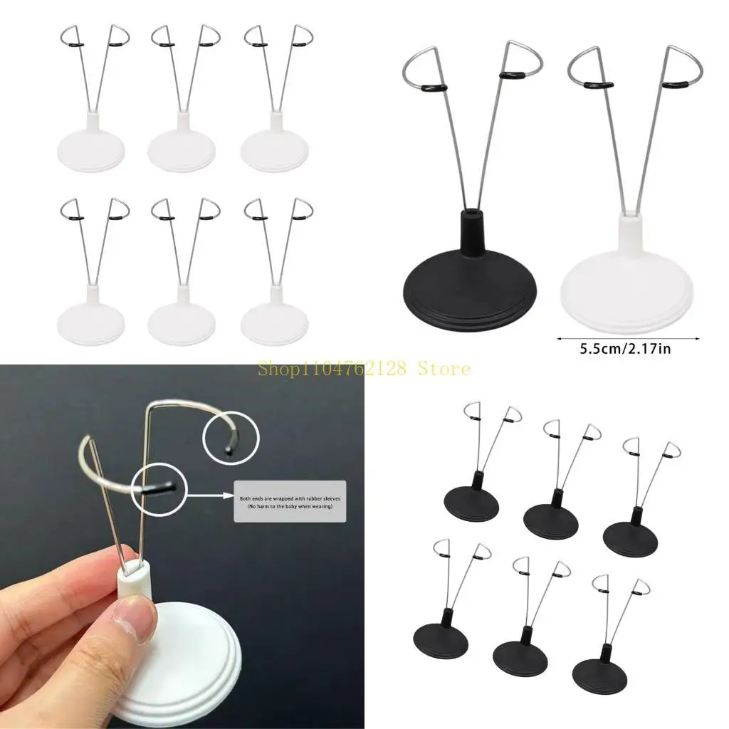 

6 шт., прочные держатели-подставки для кукол, нескользящая опорная рамка для хранения коллекционных фигурок, лучшая распродажа