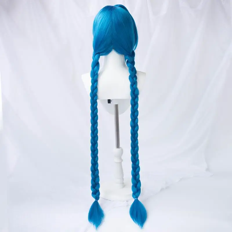 LOL Arcane Cosplay Costume pour femme, Anime Game Crit Loli Jinx Cosplay, Anime Wig, Sexy Carnival fur s Up