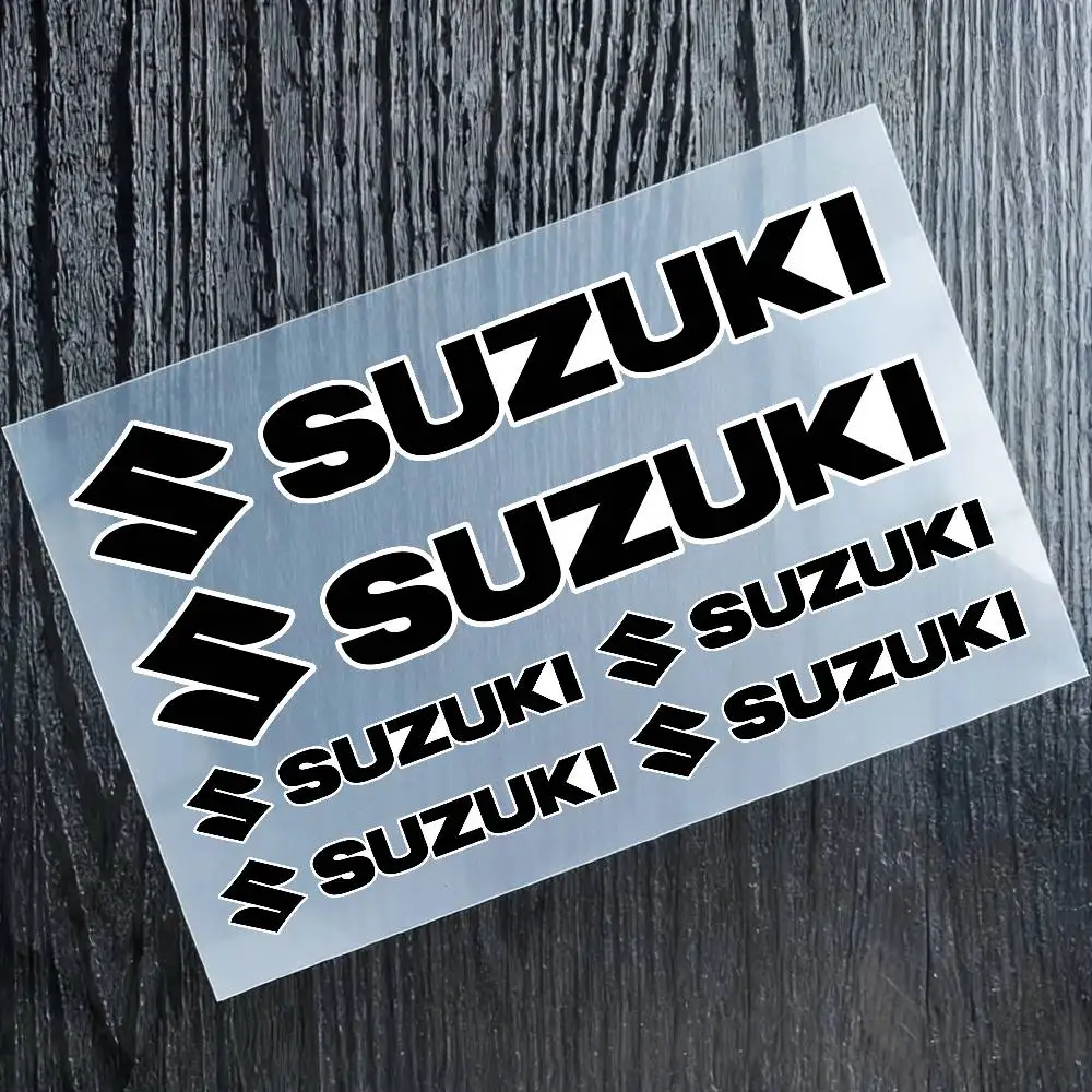 

1pc FOR SUZUKI Stickers Moto Sticker Auto Body Bumper Windows Motorcycle Laptop Walls Vinyl Decal Car Tuning Accessories