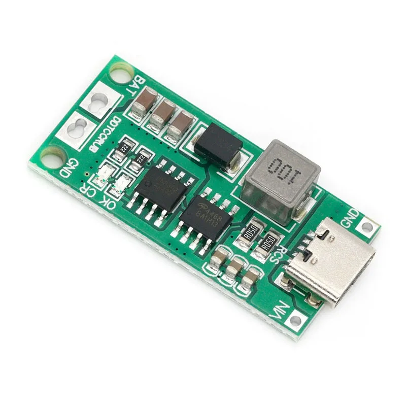 Multi-Cell 2S 3S 4S Type-C to 8.4V 12.6V 16.8V Step-Up Boost LiPo Polymer Li-Ion Charger 7.4V 11.1V 14.8V 18650 Lithium Battery