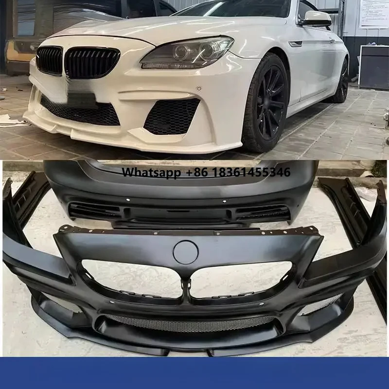 

For 2012-Up Style Vehicle Exterior Modification Parts FRP Unpainted Car Body Kit Front Rear Bumper Side Skirts