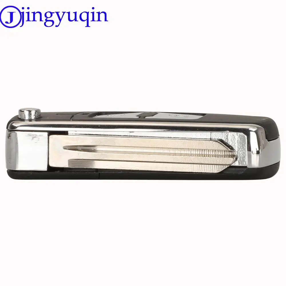 Jingyuqin Modificato 3 Bottoni Chiave Dell\'automobile Della Copertura Della Cassa Fob Per Hyundai Elantra 2011 Pieghevole Flido Guscio Vuoto