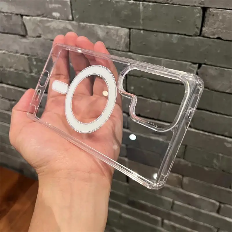 Magsafe حافظة شحن مغناطيسية لهاتف سامسونج جالاكسي A05 S A06 A14 A15 A16 A25 A26 A36 A54 A55 A56 F14 F15 F35 نوت 10 20 Plus Ultra