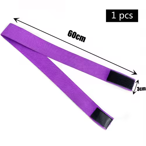 Fashion Hair Elastic Band For Wigs Adjustable Edge Scarf Elastic Headband With MagicTape for Women Lace Wigs - Image 21