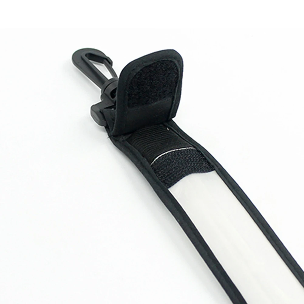 4 Stück LED leuchtende reflektierende Lichtleiste, leuchtender Riemen-Anhänger, Dekor, Sicherheitsreflektor-Anhänger für Rucksack, Wandern, Joggen