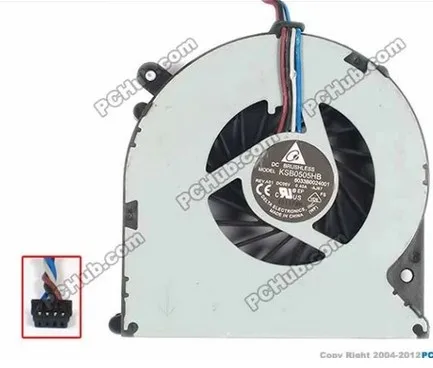 CPU Cooling Fan For Toshiba C850 T03B T05B TOSHIBA L850 L850D C855 C855D laptop KSB0505HB-BK48 4pin V000270070 6033B0028701