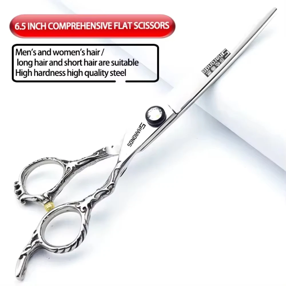 

Professional Hairdressing Scissors 6.5-inch Thinning Hairdresser Specificlied Clippers Barber Dedicated Shears Hair Scissors