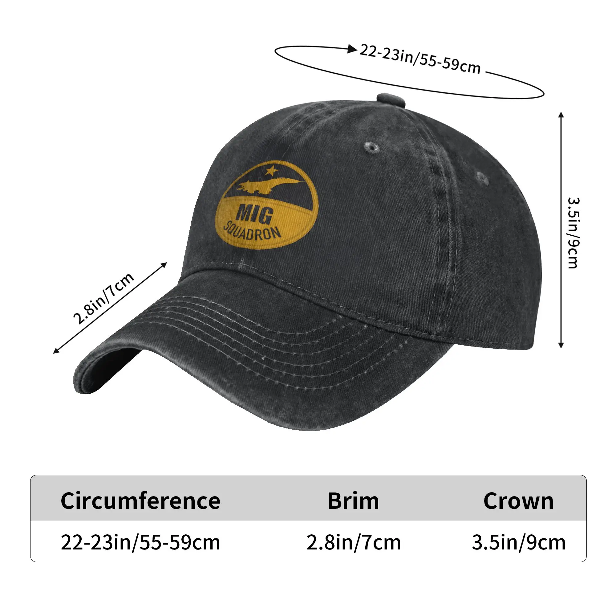Mig-25 Foxbat Fighter Jet  Printed Cap Men Women Cotton  Trucker Hat Lerisure Headwear Baseball Cap Adjustable