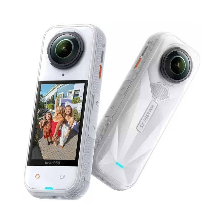 Insta360 X5 |     360 graden actiecamera °     Insta360 X5 8K met VR, AI, Purevideo Nachtmodus, verwisselbare lens, waterdicht tot 15m