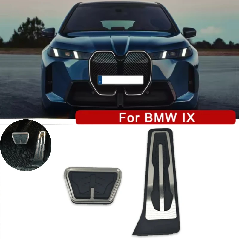

Brake Accelerator Pedal For BMW IX 2023 2022 2024 2025 2026 I20 Gas Fuel Rest Pedal Pads Mats Cover